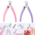 thumbnail image 4 of 1 Pack Stainless Steel Nail Art Scissors, Rhinestone Remover, Metal Chain, Cutter, 5" Diagonal Pliers, Manicure Tools, 4 of 4
