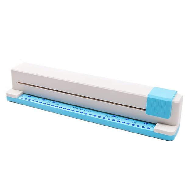 Ruiboury Machine à Percer 30 Trous pour Ordinateur Portable Polyvalent avec Fond Antidérapant Bleu