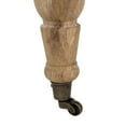 thumbnail image 7 of SAFAVIEH Barney Tufted Bench Brass Nail Head True Taupe, 7 of 7