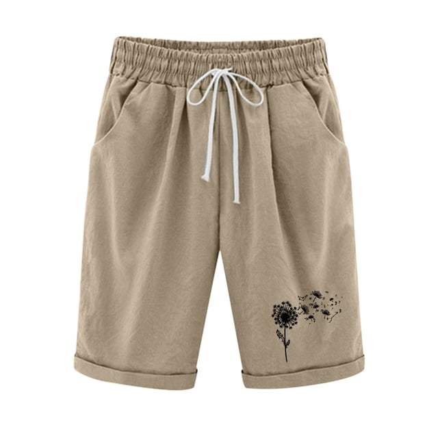 Birdeem Mode Femmes Short Imprimé Serré Taille Haute Poche Élasticité Sports Demi-Short Caractéristiques