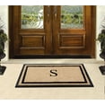 thumbnail image 5 of A1HC Rubber and Coir Door Mat Heavy Weight Large Entry Mat Outdoor Durable Monogrammed S Doormat 24"X48", Beige, 5 of 6