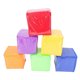 thumbnail image 1 of Juego De 6 Dados Educativos Para Jugar, Dados De Espuma Suave Con 6 Bolsillos Laterales Transparentes Para Enseñanza En El Aula, 1 of 7