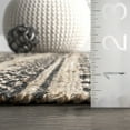 thumbnail image 2 of nuLOOM Celeste Banded Tribal Area Rug, 5' x 8', Celeste Natural, 2 of 5