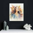 thumbnail image 4 of GOSMITH Angel Wings Canvas Wall Art Scripture Bible Verses Pictures Wall Decor Christian Religious Canvas Painting Prints Floral Artwork Modern Home Decoration Framed for Living room Bedroom Bathroom, 4 of 4