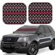 thumbnail image 1 of Fotbe red Minimalist Snowflake Juego de 2 Piezas de Parasoles para Parabrisas | Bloqueador Solar para Auto | Accesorios Plegables para Protección Solar Interior-Medium, 1 of 6
