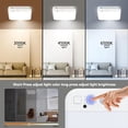 thumbnail image 3 of Rechargeable Motion Sensor Ceiling Light with Remote - Wireless Ceiling Lights Battery Operated Closet Light,3 Colors, 3 of 8