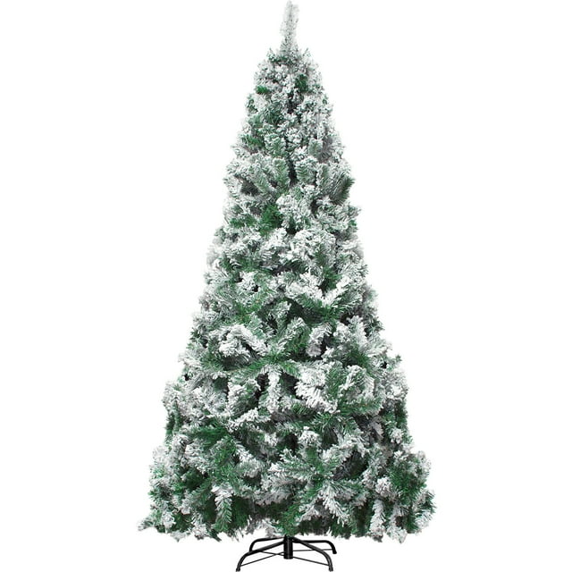 Arbol de Navidad Nevado 1.90m JARDIMEX Pino Verde Artificial