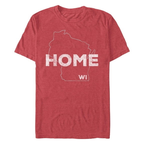 Men's Lost Gods Home Wisconsin Graphic T-Shirt