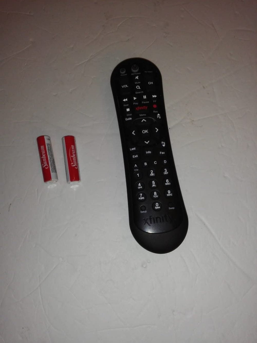 Xfinity Comcast XR2 v3R TV Cable Remote Control, Battery Included