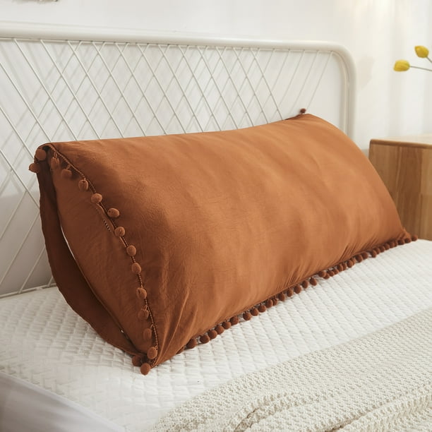 Orange body pillow clearance cover