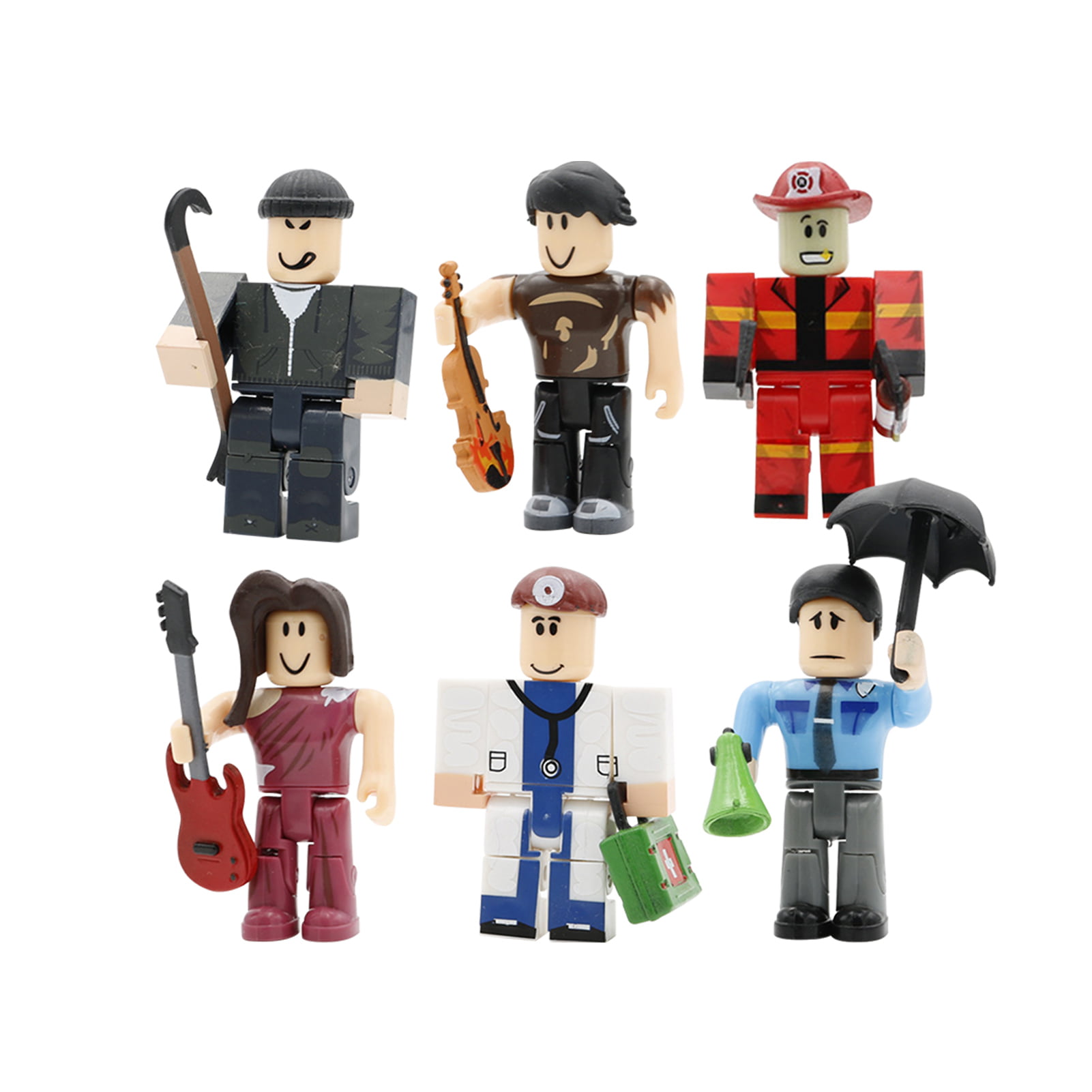 Roblox Series 1 Champions Of Roblox Playset Action Figure Toy 6pcs/set 