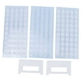 thumbnail image 1 of 3 Layer Corrosion-Resistant Tube Holder, Test Tube Rack, For Laboratory 50 Holes, 1 of 8