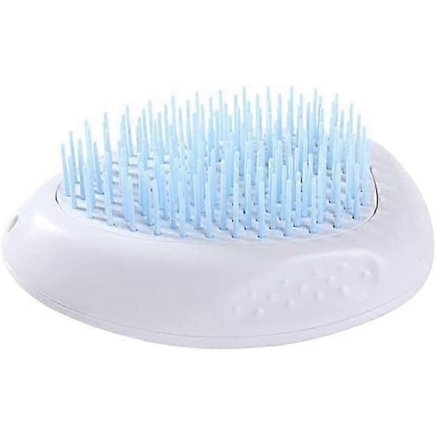 Dog Brush Cat Pet Grooming Brush Massage Comb Hair Remover Brush with Cleaning Button for Shedding