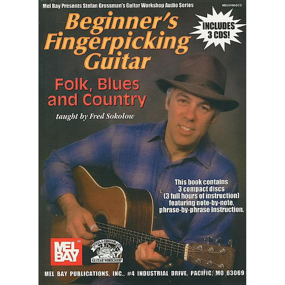 Beginner's Fingerpicking Guitar Folk, Blues and Country