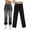 a#189Blue872, variant on CAIVO Women's Fuzzy Jeans Women High Waisted Straight Leg Jeans Winter Fuzzy Jean Pants Trousers Solid Color Daily Slacks Stylish