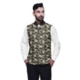 thumbnail image 1 of Atasi Skull Printed Wedding Jackets For Men Nehru Jacket Waist Coat For Wedding & Festive Season-Large, 1 of 4