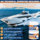 thumbnail image 4 of Kit de reparación de barcos de fibra de vidrio MiotuHome Marine Color Match, 4 of 8