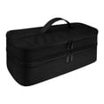 thumbnail image 2 of Estuche de Transporte de Doble Capa, Bolsa Resistente con Prensa Térmica, Organizador Resistente Al Agua, Estuche de Almacenamiento Portátil, Bolsa de Negro, 2 of 8