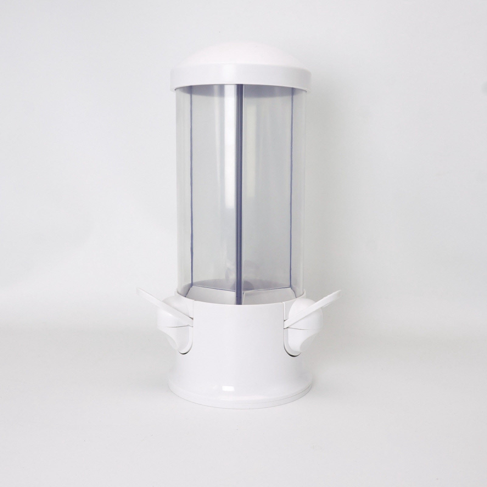 3 in 1 Candy and Nut Dispenser (Candy Dispenser, Nut Dispenser), Three Compartment Candy Vending Machine, Fun Candy and Nut Dispenser Newly Upgraded (Pearl White), by TINGXIN
