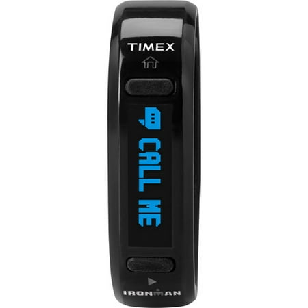 Timex TW5K85700F5 Unisex Ironman Move X20 Activity Tracker Wrist Band, Black Small