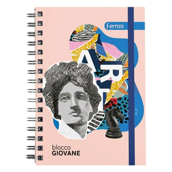 Agenda Premium Pasta Dura Italiana Ferrini Blocco Giovanni A5