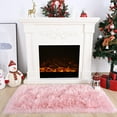 thumbnail image 5 of Junovo Luxury Fluffy Area Rugs Kids Areary Rug for Bedroom Shaggy Nursery Rugs Kids Area Carpet for Living Room Bedroom Kids Room,2.3'x5',Pink, 5 of 7
