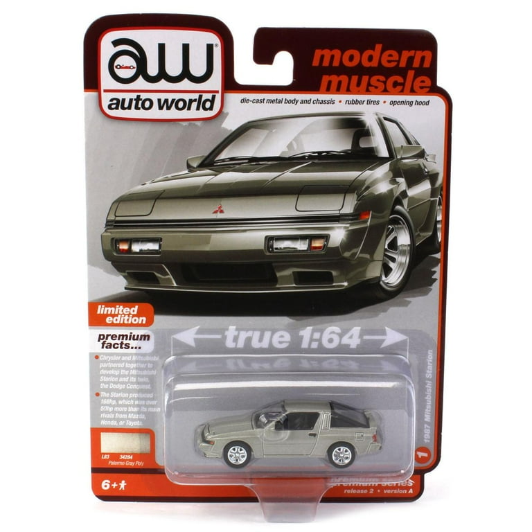 1/64 Auto World 2023 Release 2A, 1987 Mitsubishi Starion, Palermo