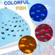 thumbnail image 3 of Paquete de 2 luces flotantes para piscina, patrón de peces, luces para piscina con cambio de color, luces solares impermeables para piscina que flotan, luces LED para exteriores, 3 of 4
