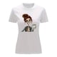 thumbnail image 3 of Playera Blusa De Calaverita Tomando Cafe Halloween Dia De Muertos Color Blanco Talla Chica Marca Emil SaEs, 3 of 4