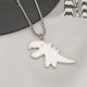 thumbnail image 5 of Moda dinosaurio colgante colres amantes de Hip Hop cadenas de pareja para hombres mujeres Sunnimix Collar colgante de dinosaurios, 5 of 7