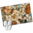 thumbnail image 2 of Floral Bathroom Mats 2x3 FT, Non Slip Small Kitchen Mat, Modern Abstract Art Farmhouse Washable Soft Backed Front Door Throw Rugs Non-Shedding Indoor Outdoor Doormat for Entryway Sink, 2 of 8