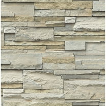 NuWallpaper Slate Vinyl Peel And Stick Wallpaper, 216-in by 20.5-in, 30.75 sq. ft.
