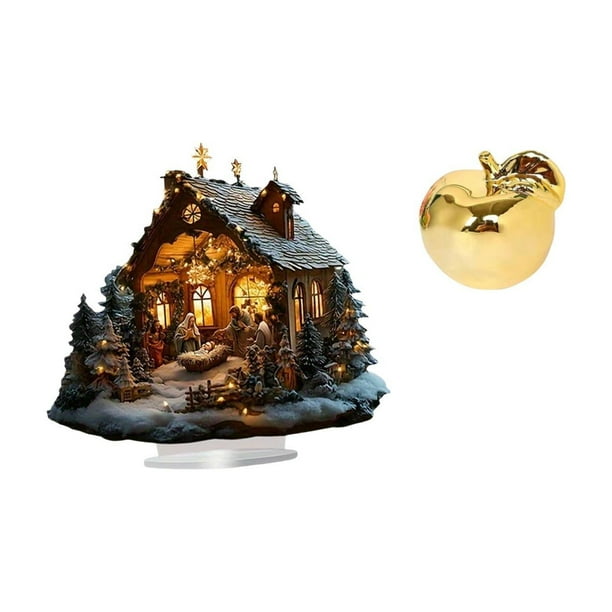 Adorno De Fruta Acrílica, Decoración De Mesa Independiente Con Base Para Fiestas, Hogar, Estantería, Festival, Dormitorio, Colección De Figuras De Cerámica, Artesanía, Delicada Estatua De