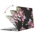 thumbnail image 3 of Mosiso Plastic Pattern Hard Case with Keyboard Cover with Screen Protector for MacBook Air 13 Inch (Model: A1369 & A1466,2010-2017 Year), Peony, 3 of 6