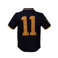 thumbnail image 2 of Jersey Pumas Retro 1980 Old School Sports Para Hombre Talla CH Azul marino/dorado, 2 of 4
