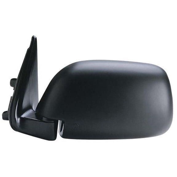 70012T - Fit System Driver Side Mirror for 89-95 Toyota Pick-Up window mount, w/o vent, black, foldaway, Manual Fits select: 1989-1995 TOYOTA PICKUP