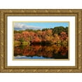 thumbnail image 1 of Melanson, Suzanne 14x11 Gold Ornate Wood Framed with Double Matting Museum Art Print Titled - Autumn Reflection, 1 of 4