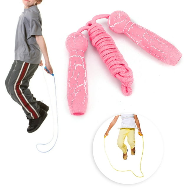 Children Wooden Adjustable Skipping Rope Fitness Children Students Adult Ropes Toy