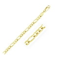 thumbnail image 1 of 4.5mm 14k Yellow Gold Solid Figaro Chain 20 in, 1 of 4