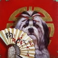 thumbnail image 3 of Heffernan, Lucia 12x12 Black Modern Framed Museum Art Print Titled - Eternal Companion, 3 of 5