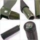 thumbnail image 3 of Pequeña pala militar plegable para camping, mini piqueta compacta con bolsa de transporte para jardinería, todoterreno, caza, emergencia de coche, quitar hielo (verde militar), 3 of 4