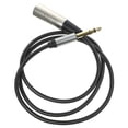 thumbnail image 4 of TABLZONE Practical Black Audio Cable for Microphone and Mixer Equipment with Wear Resistant Design, 4 of 7