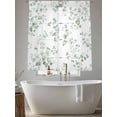 thumbnail image 5 of Tropical Foliage Sheer Curtains 72 Inch Length 2 Panels Set, Sage Green Botanical Spring Foliage Voile Window Treatment Rod Pocket Curtains Sheers Drapes for Bedroom/Living Room/Kitchen 52"x72"x2, 5 of 7
