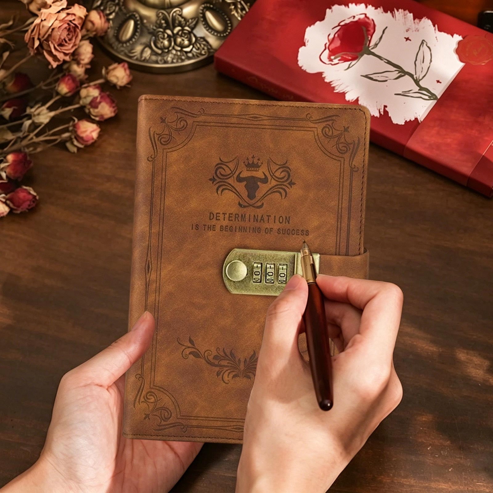 A5 Vintage Notebook Thick Personalized Student Journal Stationery Notebook Business Notepad
