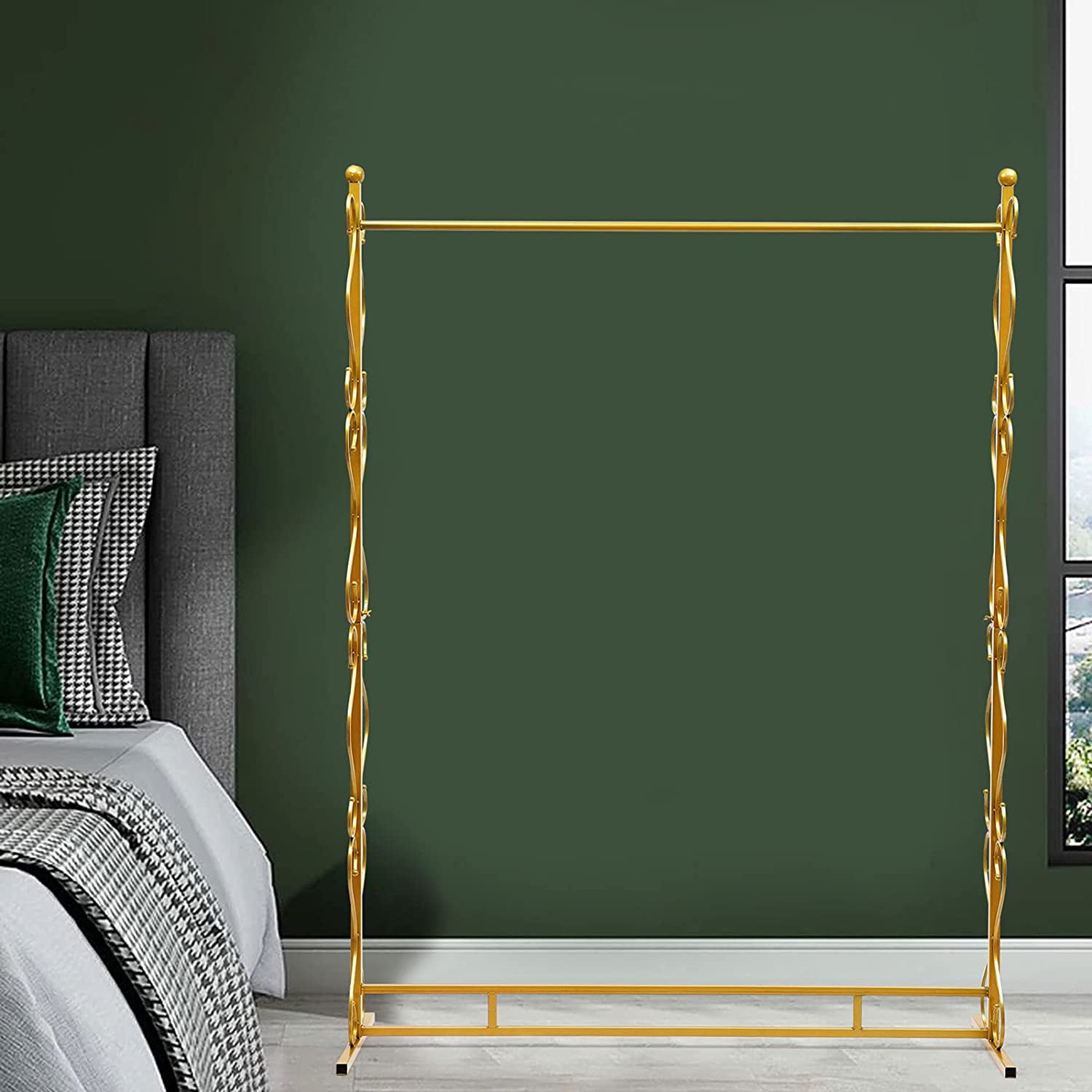 FETCOI Modern Clothes Rack, Retail Display Clothes Rack, Freestanding