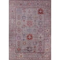 thumbnail image 1 of Ahgly Company Machine Washable Indoor Rectangle Industrial Modern Raspberry Purple Area Rugs, 2' x 4', 1 of 7
