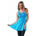 thumbnail image 5 of 24/7 Comfort Apparel Women's Sleeveless Tunic Tank, 5 of 5