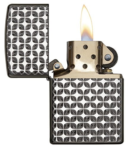 Zippo Engine Turned Star Pattern 28186