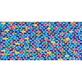 thumbnail image 4 of Modern Piggy Bank, Vivid Rainbow Colored Mosaic Design Shapes in Blue Yellow Green Orange Red Art, Ceramic Coin Bank Money Box for Cash Saving, 3.6" X 3.2", Multicolor, by Ambesonne, 4 of 4
