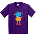 thumbnail image 3 of Inktastic Cute Robot, Colorful Robot, Funny Robot, Robotics Youth T-Shirt, 3 of 5
